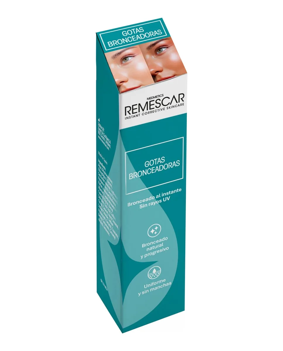 Remescar ansiktsautobronzeringsdroppar 30 ml