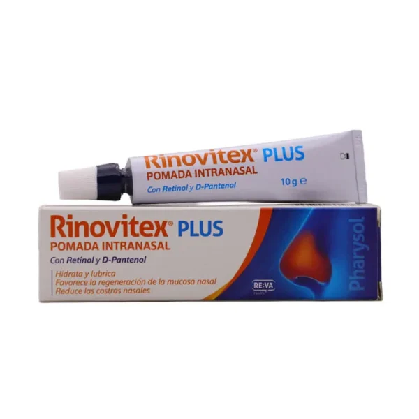 Rinovitex Plus pomada intranasal tubo 10 g