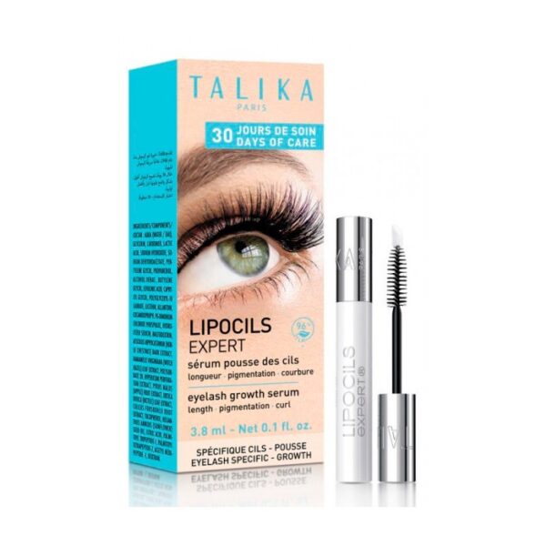 Talika Siero per crescita ciglia Lipocils Expert, pennello applicatore 3,8 ml