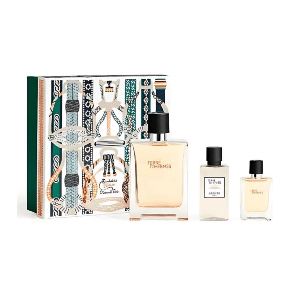 Set Terra d’Hermès EDT 100 ml + 12,5 ml + Dopobarba 40 ml Xmas 22