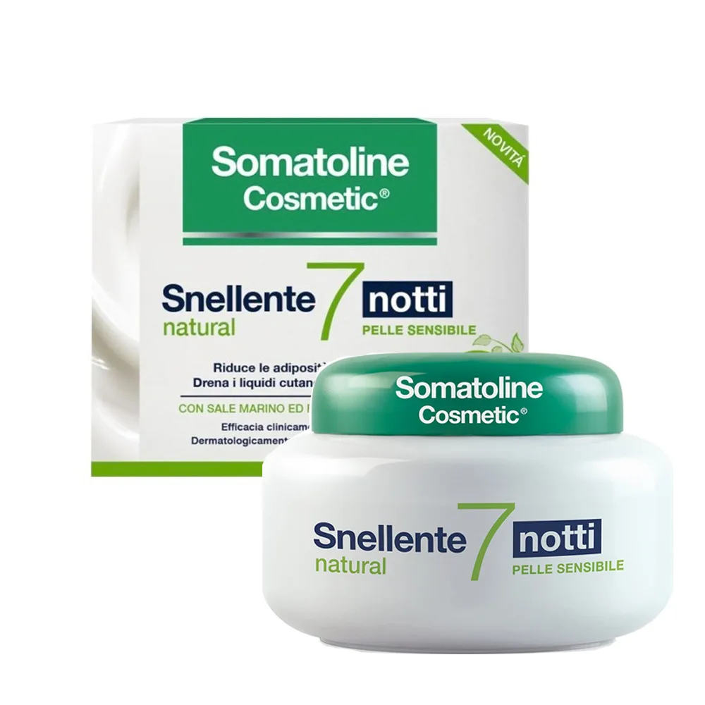 Somatoline Cosmetic Reductor 7 Noches Natural Pieles Sensibles crema corporal 400 ml