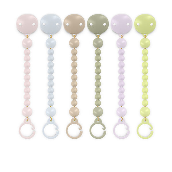 Suavinex broche de silicona con bolitas para chupete, 1 unidad