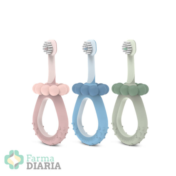 Suavinex brosse dentaire infantile d'apprentissage pour bébés 0-2 ans