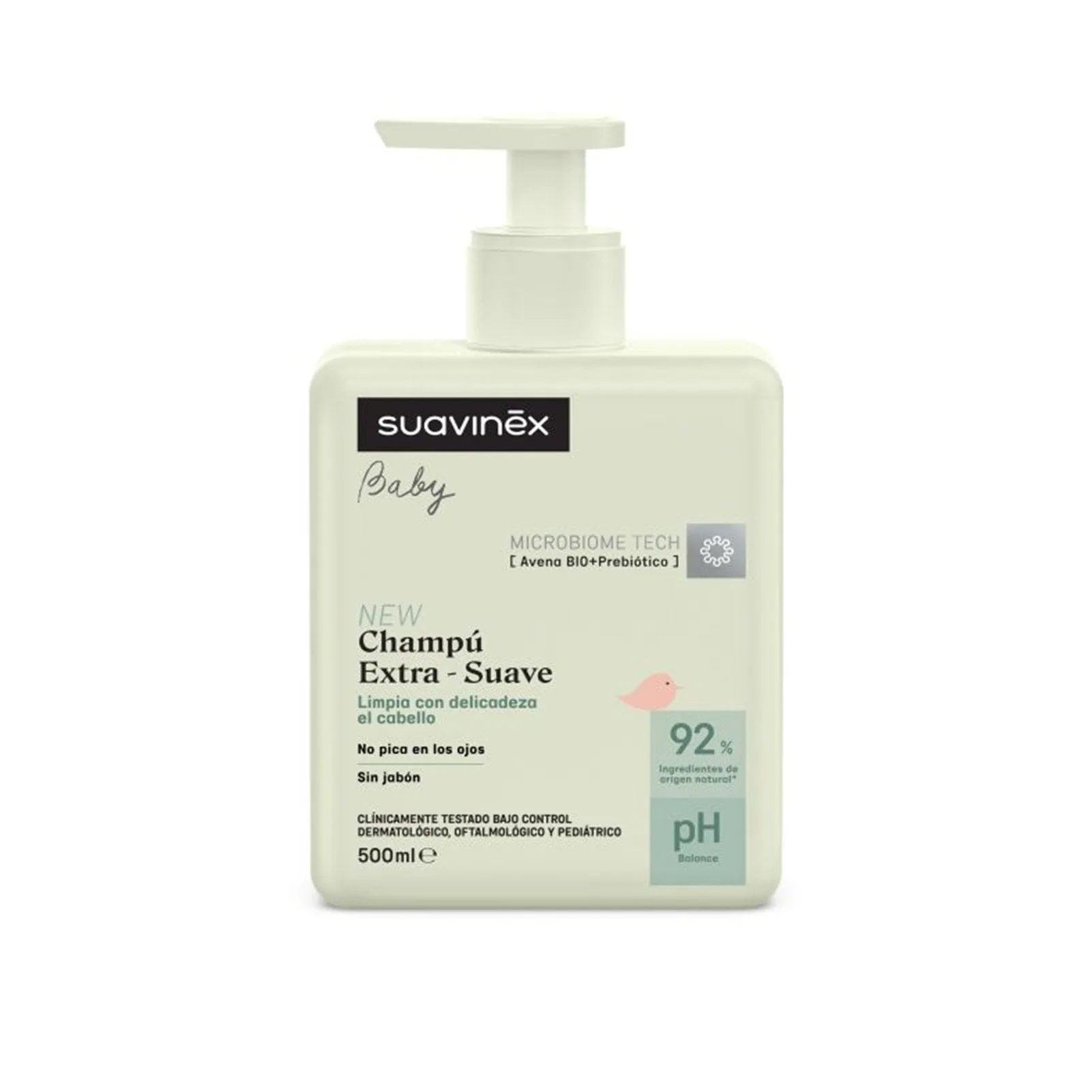 Suavinex szampon extra delikatny dla niemowląt dozownik 500 ml