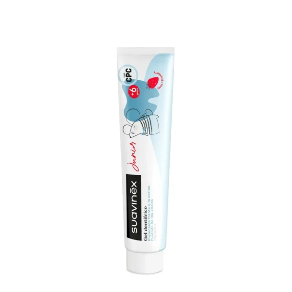 Suavinex Sea4 Junior dentifricio infantile fragola +6 anni 75 ml