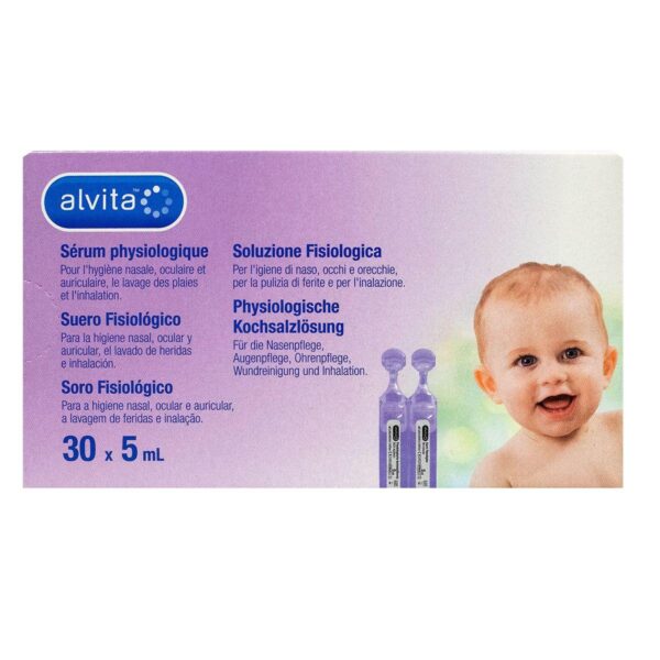 Siero fisiologico sterile Alvita per aerosolterapia