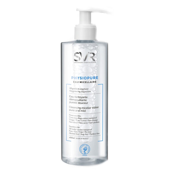 SVR Physiopure Acqua Micellare Detergente Viso 400 ml