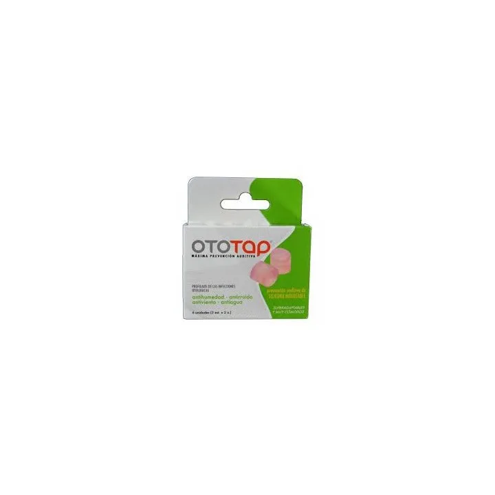 Tapones de oídos Oto-Tap silicona moldeable reutilizable 6 unidades