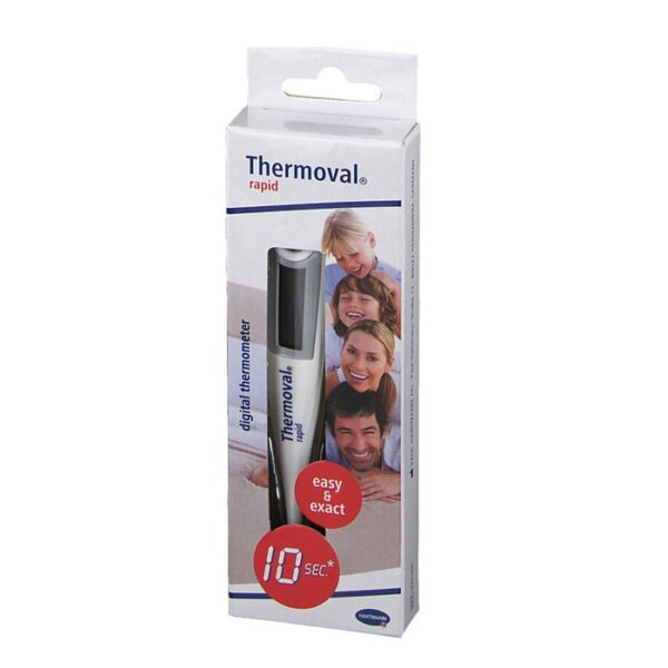Termómetro digital clínico Thermoval Rapid, medición rápida, 1 unidad