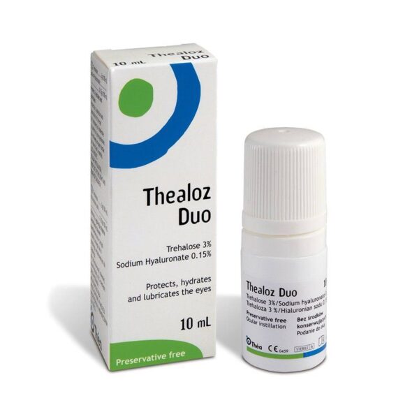 Thealoz Duo collyre lubrifiant sans conservateurs 10 ml flacon multidosis ABAK