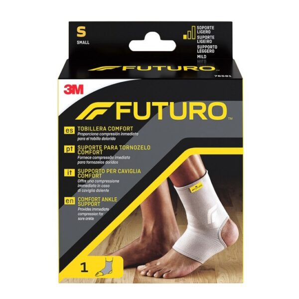 Tobillera elástica 3M Futuro Comfort Lift, soporte moderado, 1 unidad, talla seleccionable