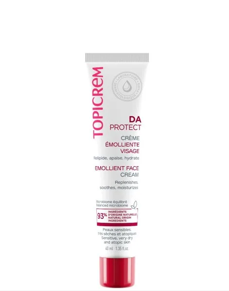 Topicrem Crema Emolliente Viso pelle secca e atopica 40 ml