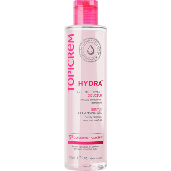 Topicrem Hydra+ Gel detergente delicato pelle secca e sensibile 200 ml