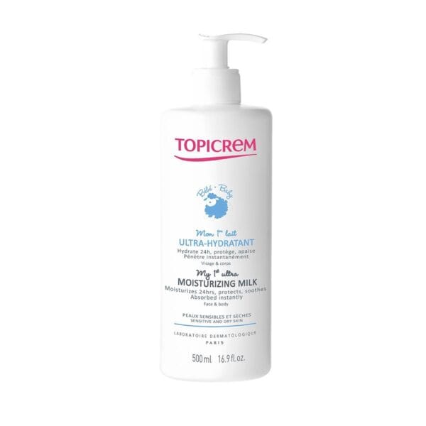Topicrem leche hidratante infantil dosificador 500 ml