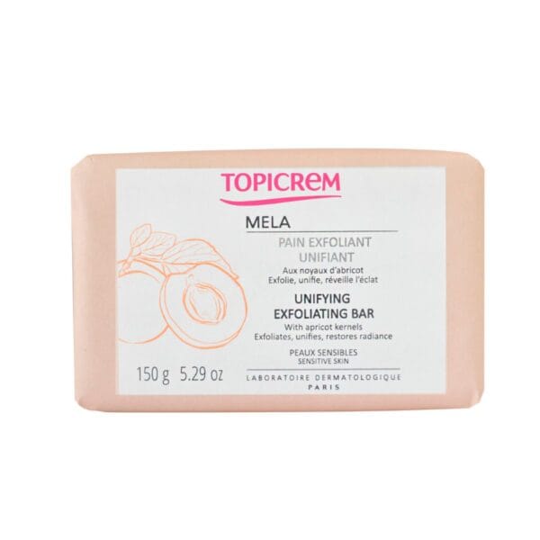 Topicrem Mela Unificerende Exfoliërende Stang voor Gevoelige Huid 150 g