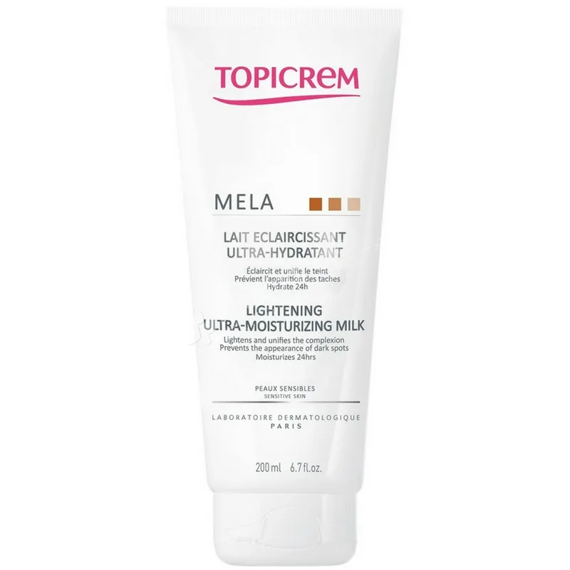 Topicrem MELA Latte Corporeo Unificante Ultra Idratante SPF15 200 ml