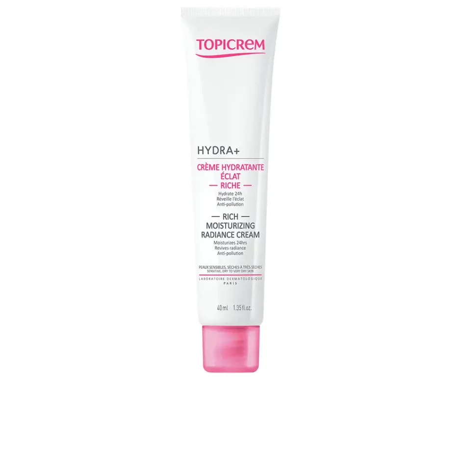 Topicrem Radiance Rich Rozświetlający Krem Nawilżający do Twarzy 40 ml
