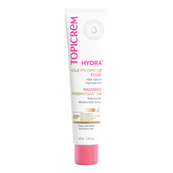 Topicrem Radiance Hydra+ Bronceado Progresivo Facial 40 ml