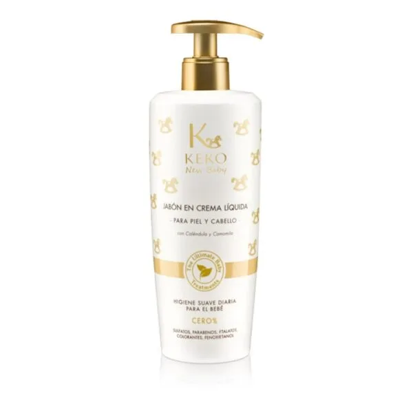Tulipán Negro Keko Baby jabón en crema para bebé 500 ml