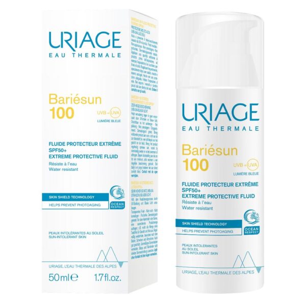 Uriage Bariésun 100 fluído fotoprotector facial SPF50+ 50 ml