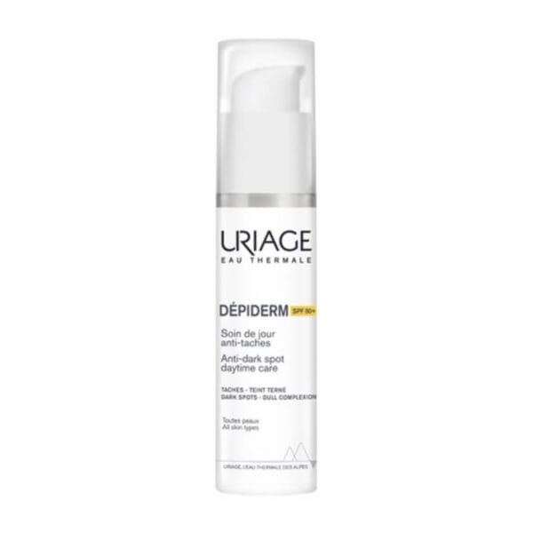 Uriage Dépiderm Päivähoito tahrojen ehkäisy SPF 50+ Kasvovoide 30 ml