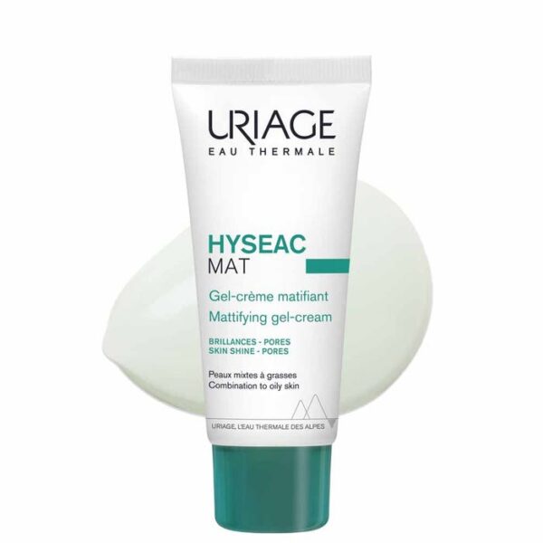 Uriage Hyséac Mat feuchtigkeitsspendende mattierende Emulsion Gesicht Tube 40 ml