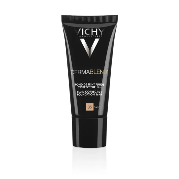 Vichy Dermablend fond de maquillage fluide correcteur teinte 35 Sable tube 30 ml