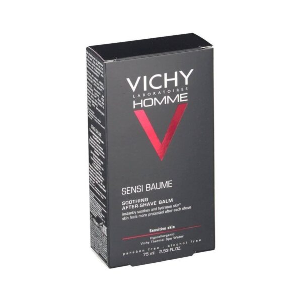 Vichy Homme Sensi-Baume balsamo dopobarba per pelle sensibile 75 ml