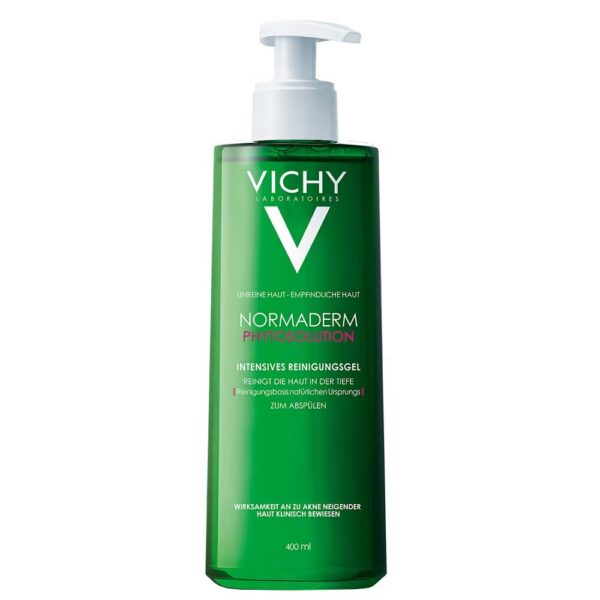 Vichy Normaderm Phytosolution gel detergente purificante facciale pelle grassa 400 ml
