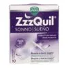 Vicks ZzzQuil Sömn näsremsor med klister, 10 enheter