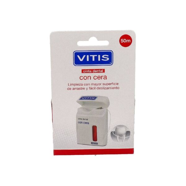 Vitis ruban dentaire avec cire 50 m