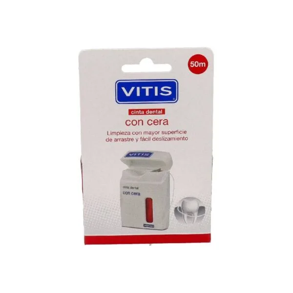 Vitis Fita Dental com Cera 50 m