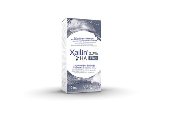 Xailin HA Plus 0,2% collyre lubrifiant oculaire 10 ml