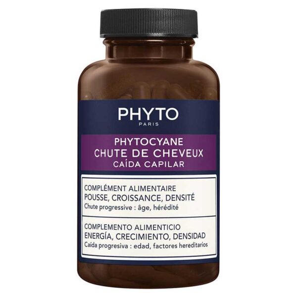 PHYTOCYANE chute progressive complément anti-chute capillaire 84 capsules