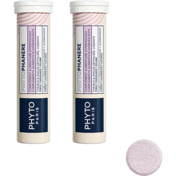 PHYTOPHANÈRE Comprimés effervescents 2 x 15 (Soin cheveux et ongles)
