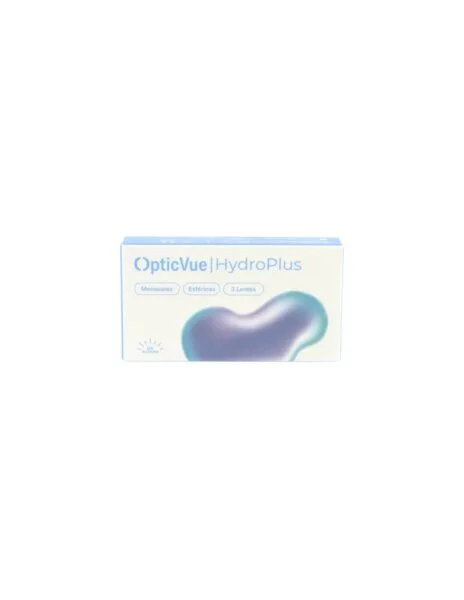 Opticvue Hydroplus contactlenzen -1.00, doos met 3 eenheden