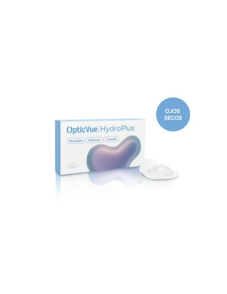 Opticvue Hydroplus contactlenzen -3,50, doos met 3 eenheden