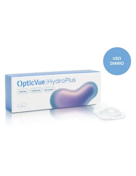 OPTICVUE HYDROPLUS contactlenzen -7.00, doos met 3 eenheden