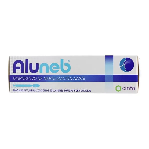 ALUNEB Dispositivo di nebulizzazione nasale riutilizzabile 1 unità