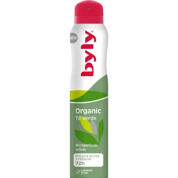 Byly Desodorante Spray Organic Té Verde 200 ml