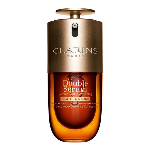 Clarins Double Serum Light Texture serum za lice protiv starenja lagana tekstura 50 ml