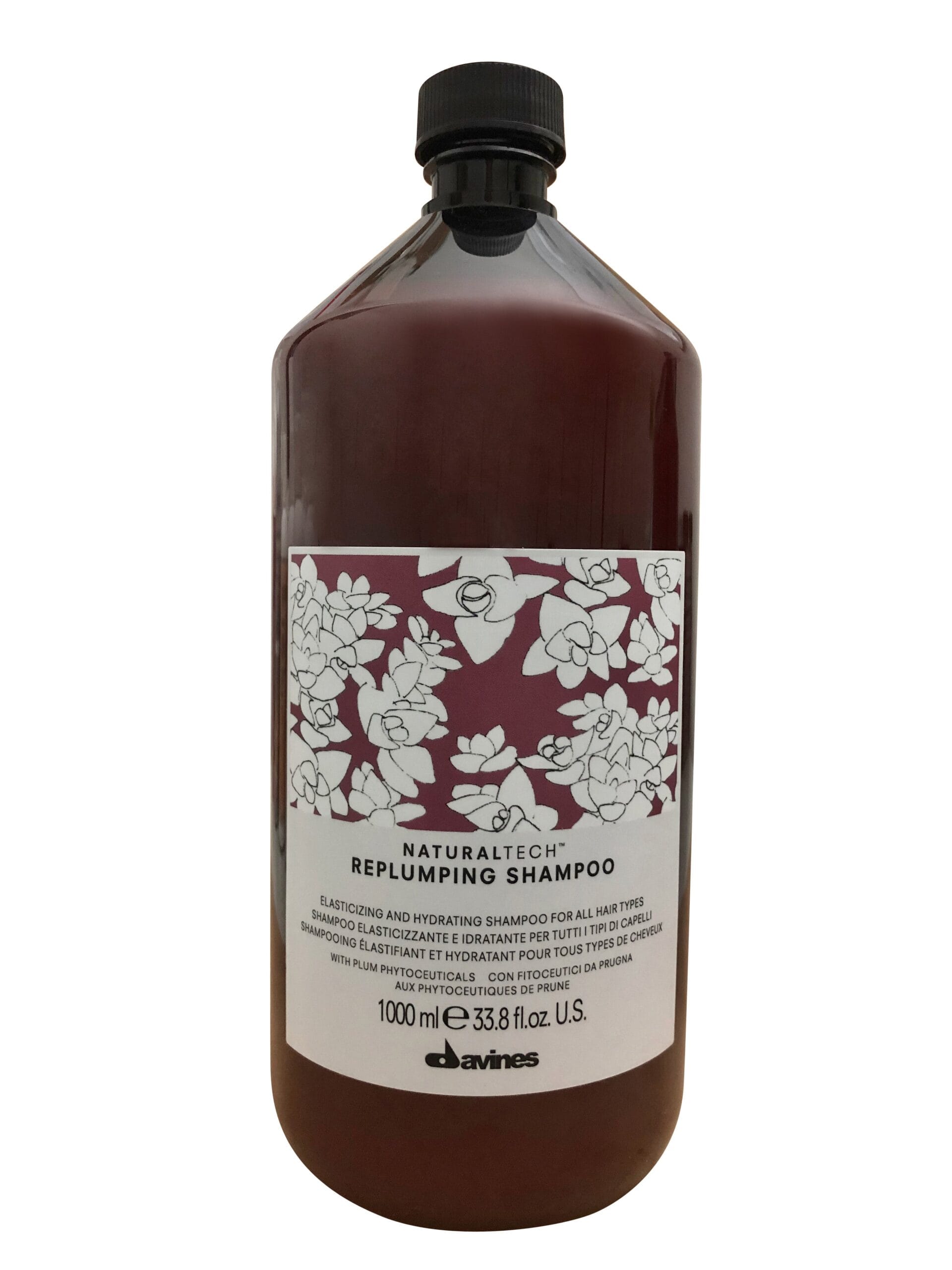 Davines Replumping Champú 1000 ml - Zerca Belleza & Bienestar