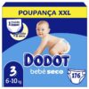 Dodot Bebé Seco pañales talla 3 (6‑10 kg), pack 176 unidades
