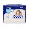 Dodot Sensitive pañales talla 0 recién nacido hasta 3 kg, paquete 24 unidades