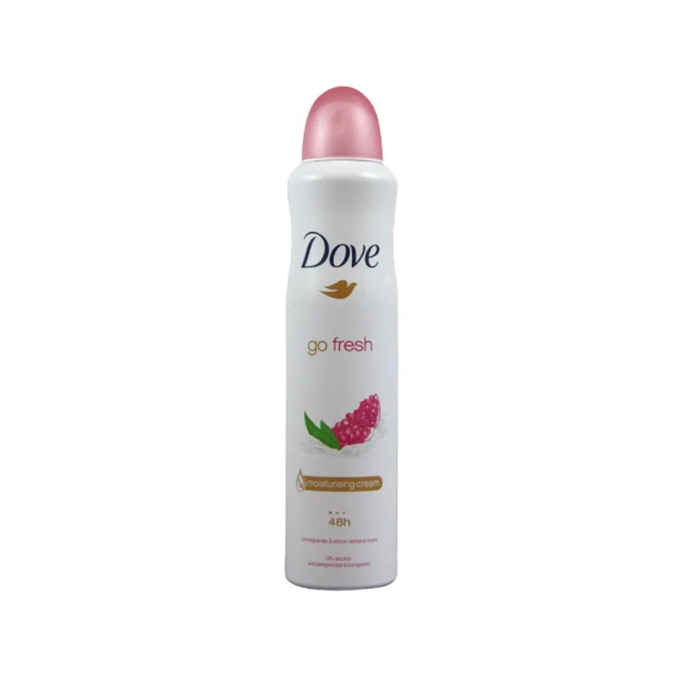 Dove desodorante en spray granada y limón pack 3 x 250 ml