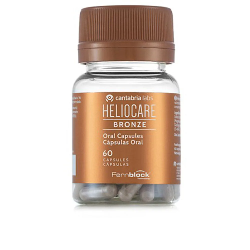 Heliocare Bronze photoprotection depuis l'intérieur accélérateur du bronzage 60 capsules