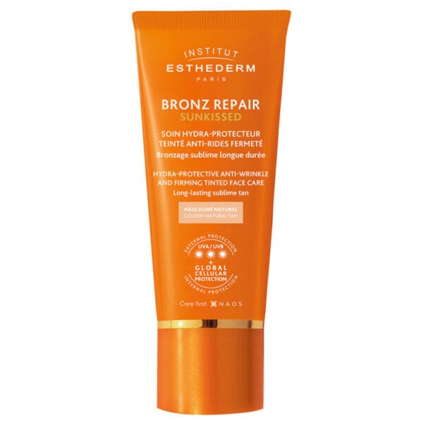 INSTITUT ESTHEDERM Bronz Repair Sunkissed crema facial antiarrugas con color sol fuerte 50 ml