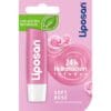 Balsamo labbra idratante Liposan Soft Rose con tinta rosa, stick da 4,8 g