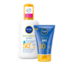 Pack Nivea Sun bébés et enfants SPF 50+ et Protège et Hydrate SPF 30 250 ml
