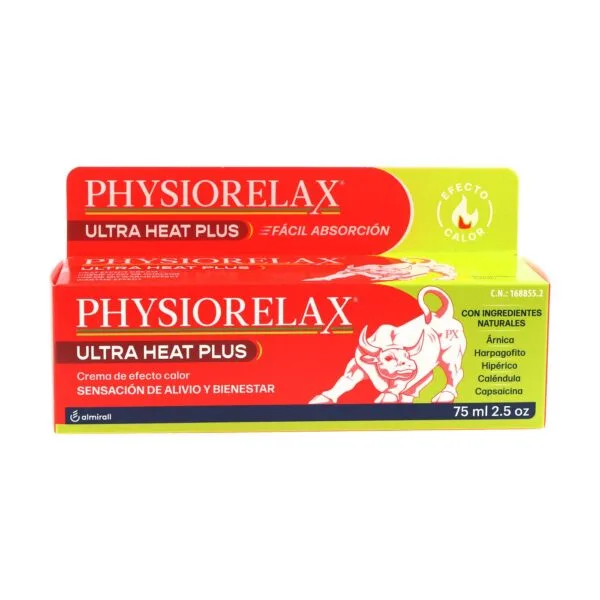 Physiorelax Ultra Heat crema effetto calore massaggio muscolare e articolare 75 ml